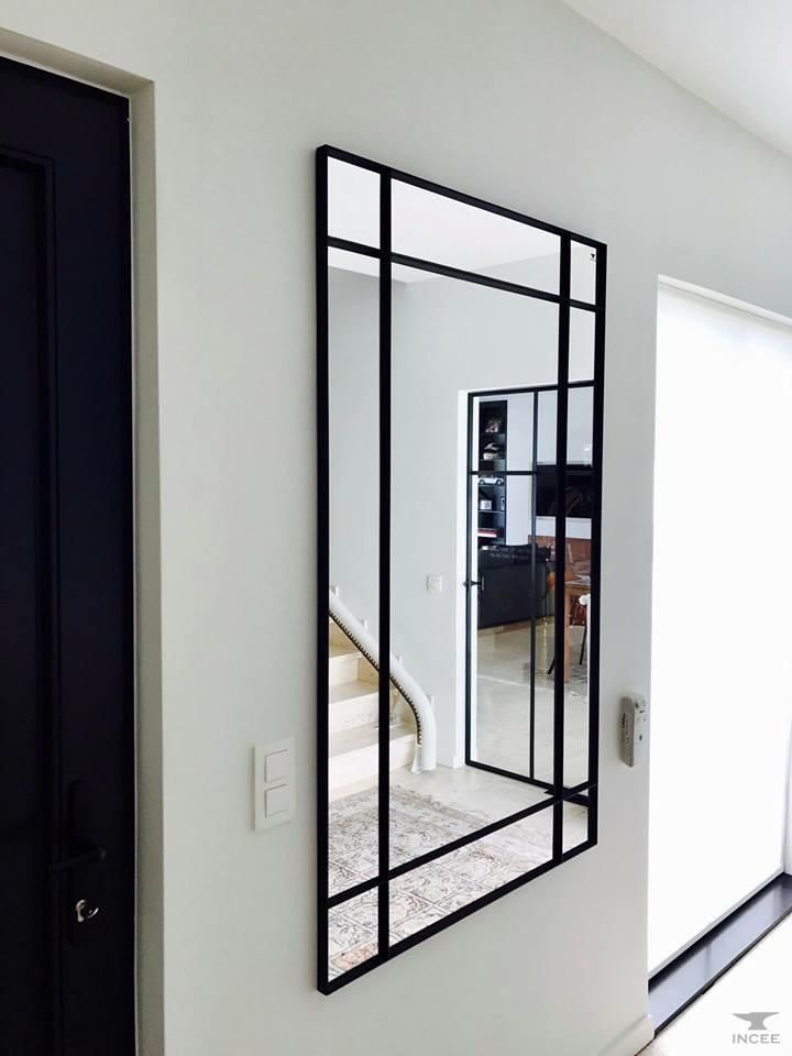 Black Window Mirror 1.4m x 90 cm - Image 2