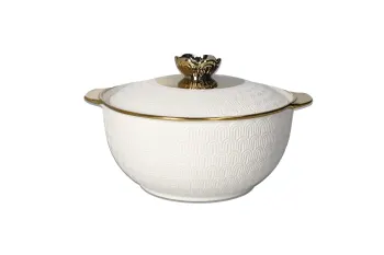 Casserole Soup Dish & Bowls Set 8pcs - Image 2