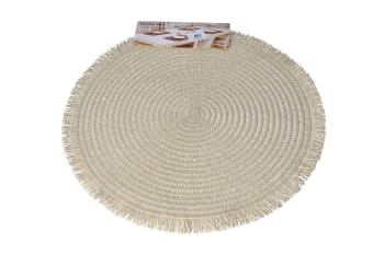 Round Woven Grass Placemat 38.5cm