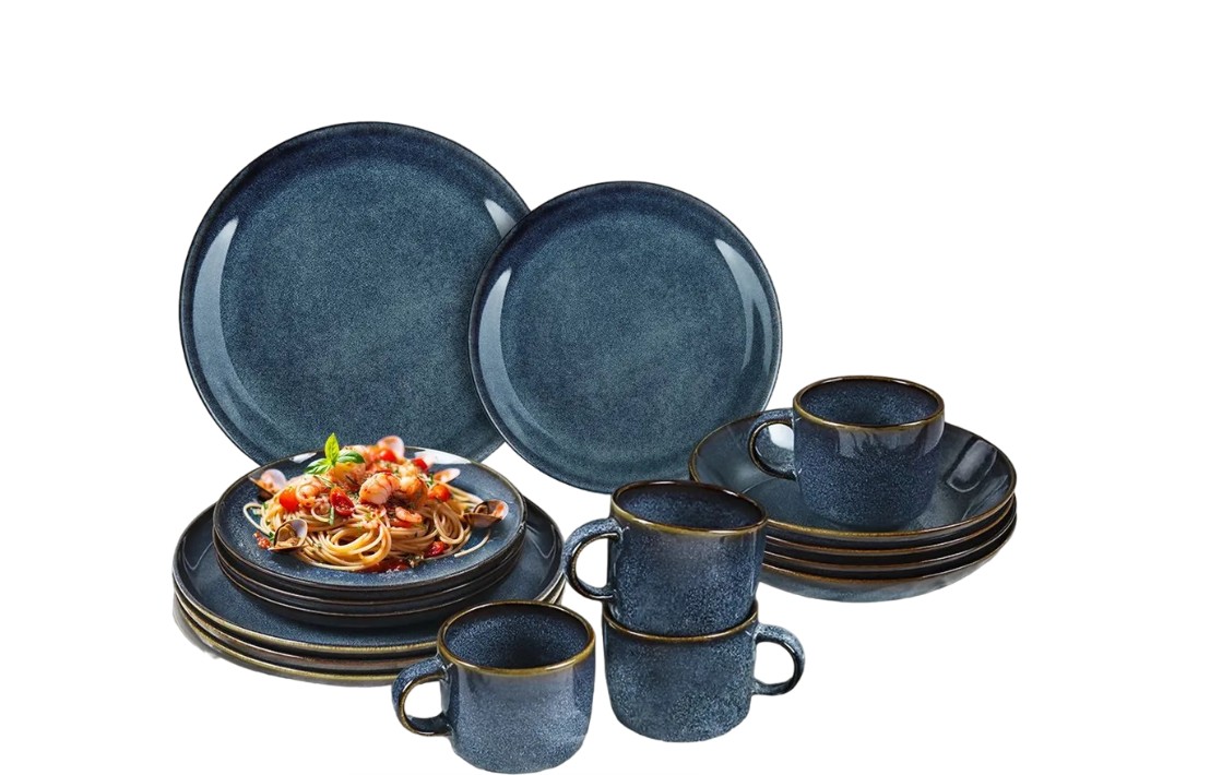Recreative Glaze Dinnerware Set- 24 Pcs