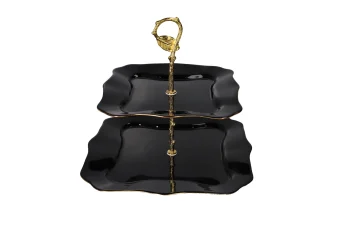 Dessert 2 Tier Serving Tray 26.4cm - Image 2