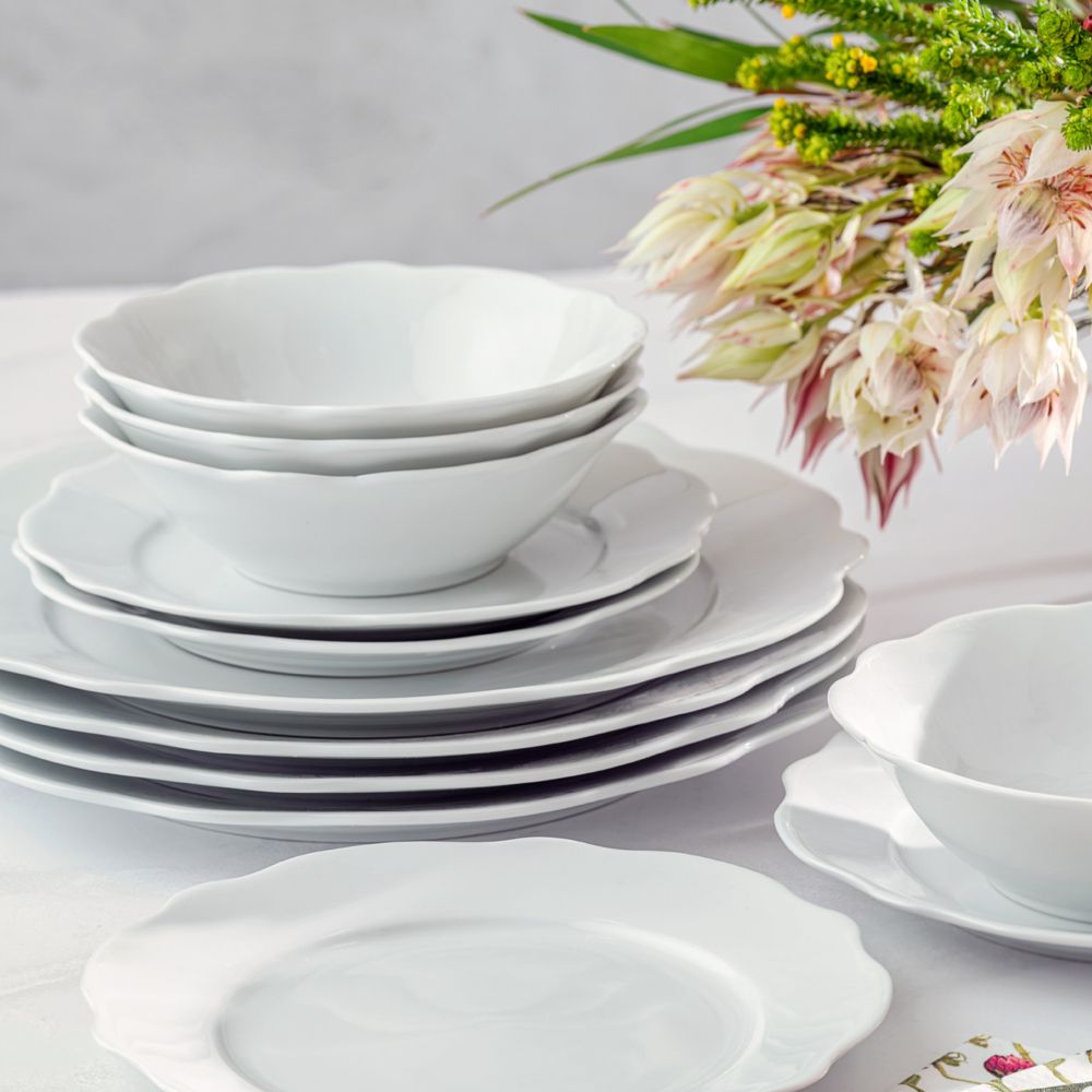 Floral Grace 20 Piece Dinnerware Set - Image 2
