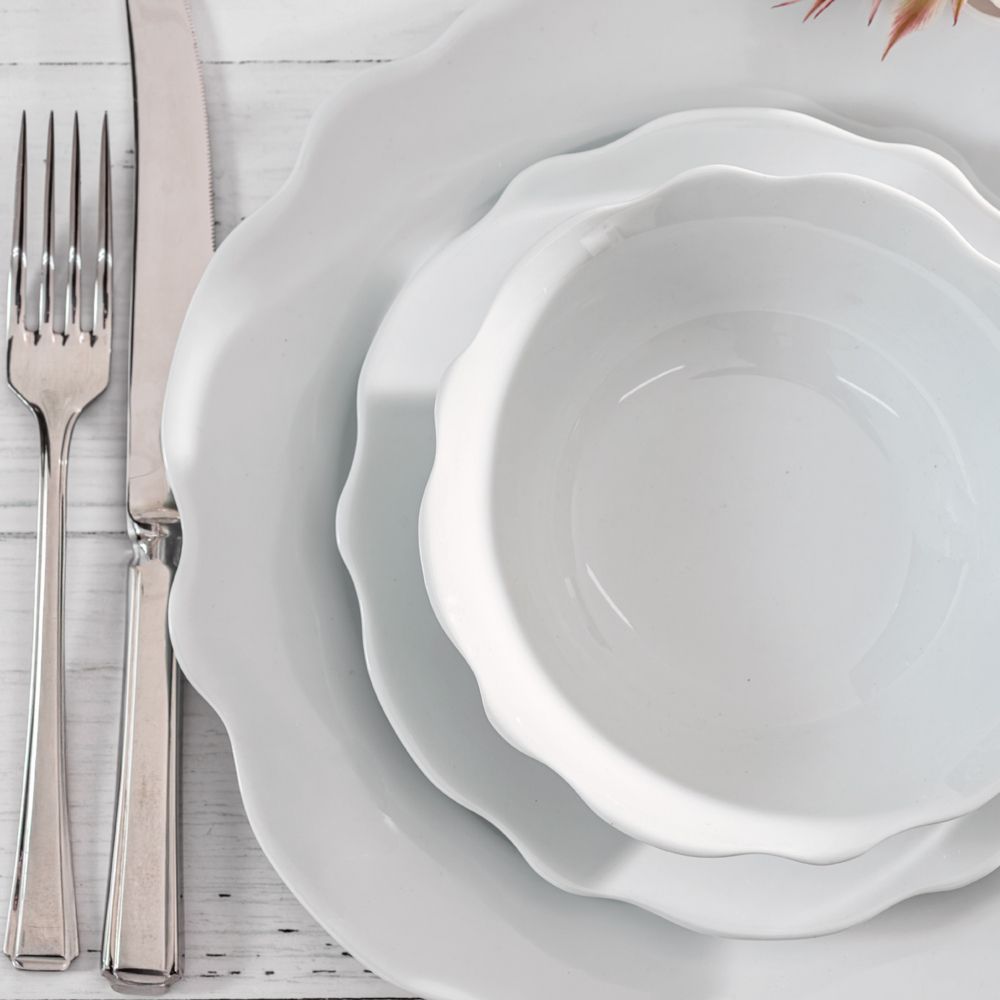 Floral Grace 20 Piece Dinnerware Set