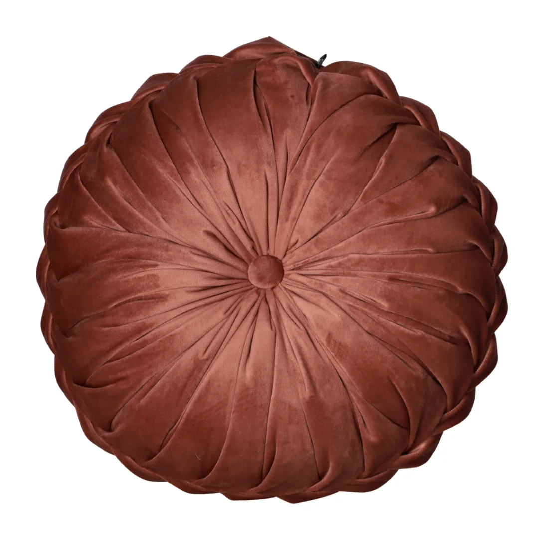 Decorative round velvet cushions 40cm - Image 3